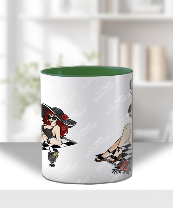 20624 goth lady personalised mug 4