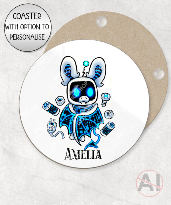 20664 robot bat gothic coaster 2