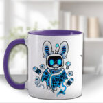 20664 robot bat gothic mug 2