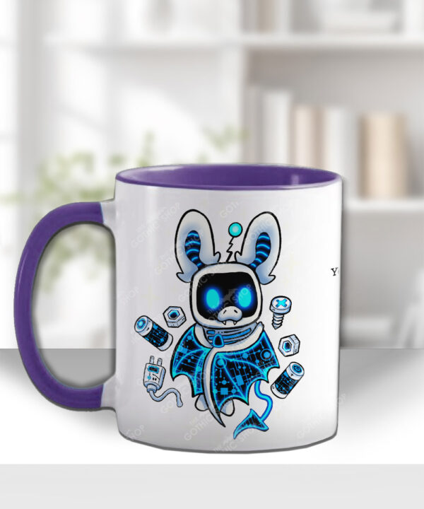 20664 robot bat gothic mug 2
