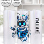 20665 robot bat gothic tumbler 1