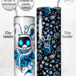 20665 robot bat gothic tumbler 2
