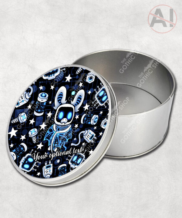 20667 robot bat gothic tin 3