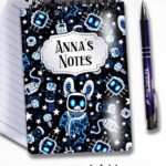 20668 robot bat gothic notebook 5