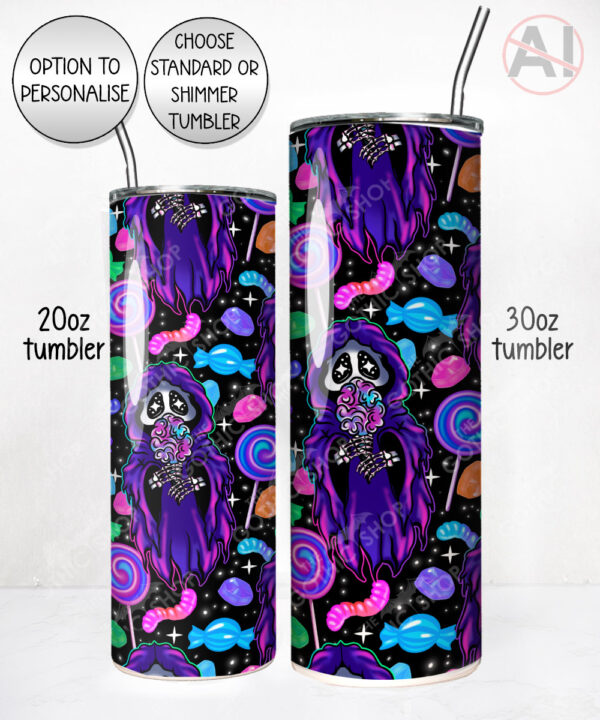 20673 grim reaper candy gothic tumbler 1