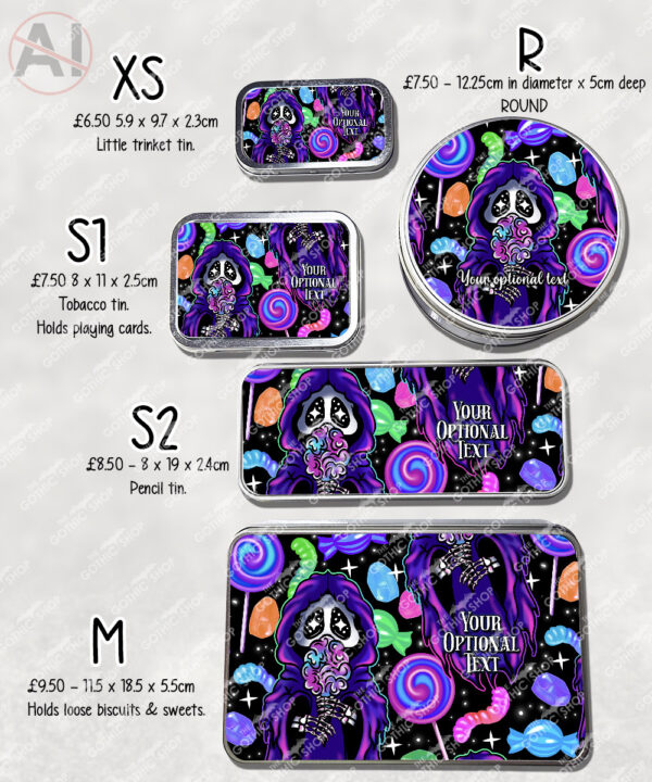 20674 grim reaper candy gothic storage tin 4