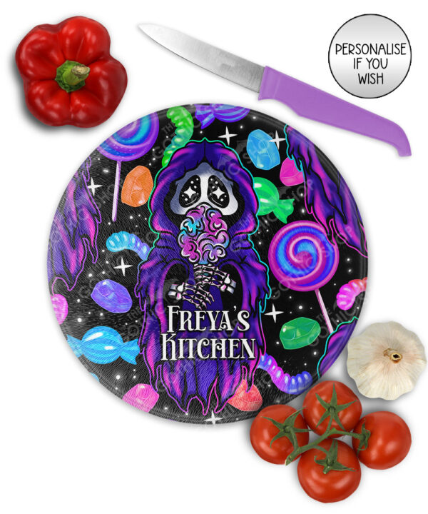 20675 grim reaper candy gothic chopping board 3
