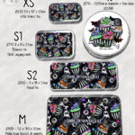 20683 spooky cupcakes gothic tin 4