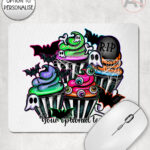 20685 spooky cupcakes gothic mousemat 1