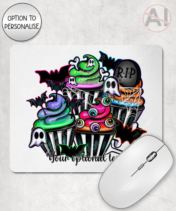 20685 spooky cupcakes gothic mousemat 1