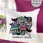 20686 spooky cupcakes gothic cushion 1