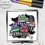 20687 spooky cupcakes gothic mirror 1