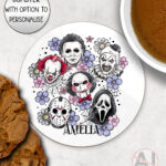 20692 horror movie characters halloween coaster 2