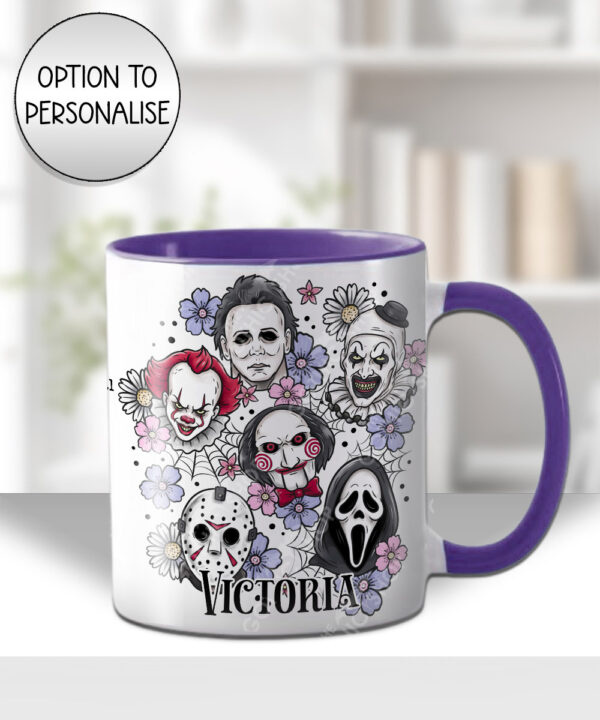 20692 horror movie characters halloween mug 1