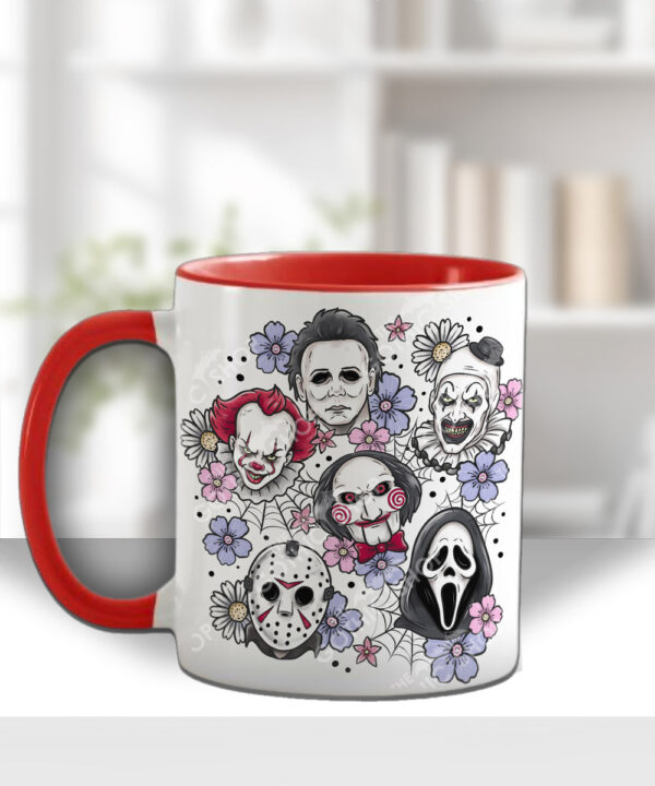 20692 horror movie characters halloween mug 3