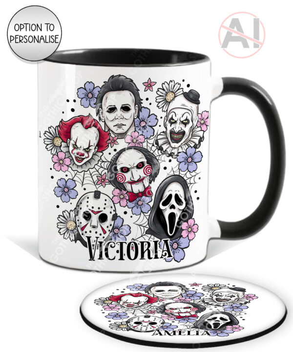 20692 horror movie characters halloween mug 4