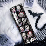 20693 horror movie characters halloween tumbler 1