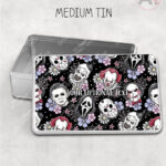 20697 horror movie characters halloween tin 2