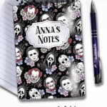 20698 horror movie characters halloween notebook 5