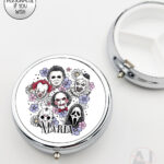 20702 horror movie characters halloween pill box 1