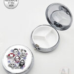 20702 horror movie characters halloween pill box 2