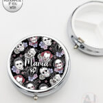 20702 horror movie characters halloween pill box 3
