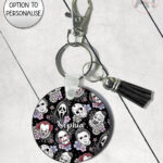 20703 horror movie characters halloween keyring 1