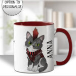 20706 punk gothic cat mug 1