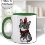 20706 punk gothic cat mug 2