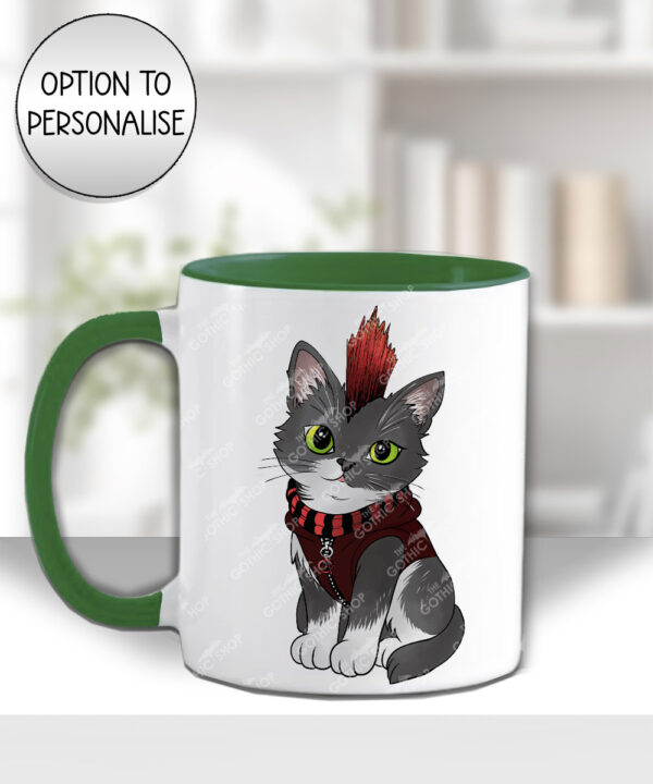 20706 punk gothic cat mug 2