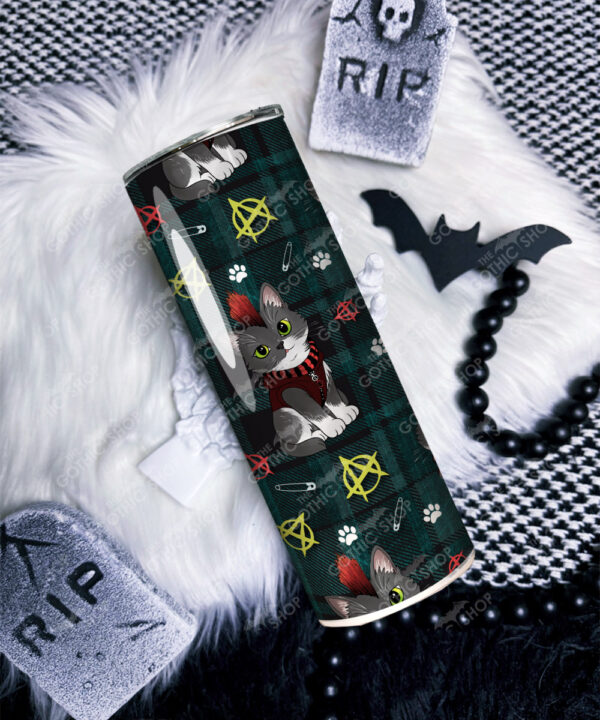 20707 punk gothic cat tumbler 1