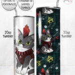 20707 punk gothic cat tumbler 2