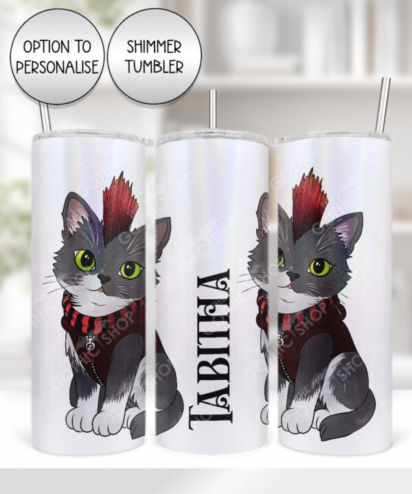 20707 punk gothic cat tumbler 3