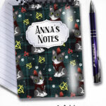 20709 punk gothic cat notebook 5