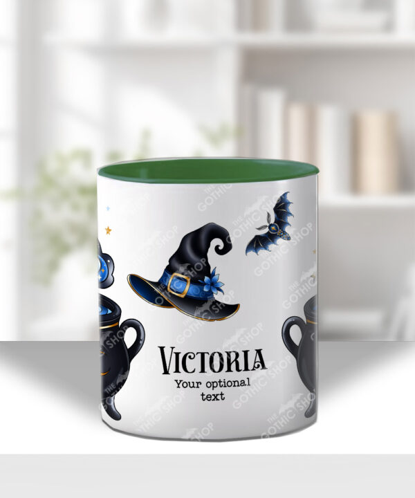 witching hour celestial witch cauldron gothic mug and/or coaster optional to personalise