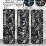 witching hour celestial witch cauldron gothic straight tumbler option to personalise