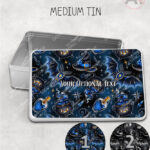 witching hour celestial witch cauldron gothic storage tin option to personalise
