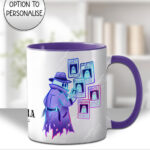 spooky ghost detective mug and/or coaster optional to personalise