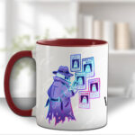 spooky ghost detective mug and/or coaster optional to personalise