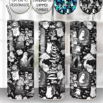 spooky ghost hobbies straight tumbler option to personalise