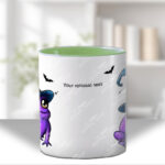 magical kawaii purple witchy frog mug and/or coaster optional to personalise