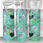 gurokawa creepy cute kawaii goth straight tumbler option to personalise