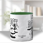 bad luck club black cat gothic witchy mug and/or coaster optional to personalise