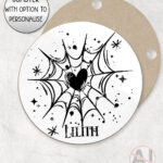 gothic heart web mug and/or coaster optional to personalise