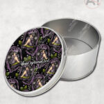 fae gothic bat wing fairy storage tin option to personalise