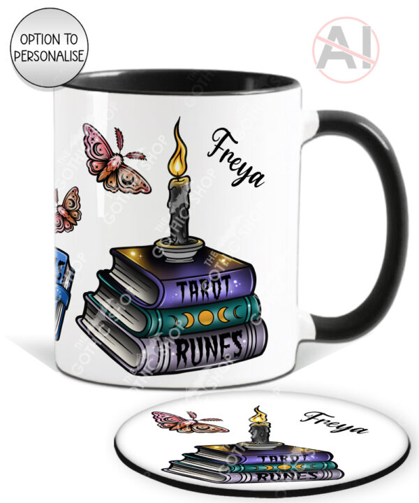 witchy spells and rituals mug and/or coaster optional to personalise