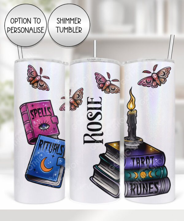 witchy spells and rituals straight tumbler option to personalise