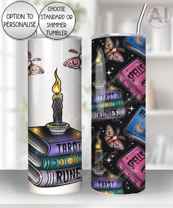witchy spells and rituals straight tumbler option to personalise