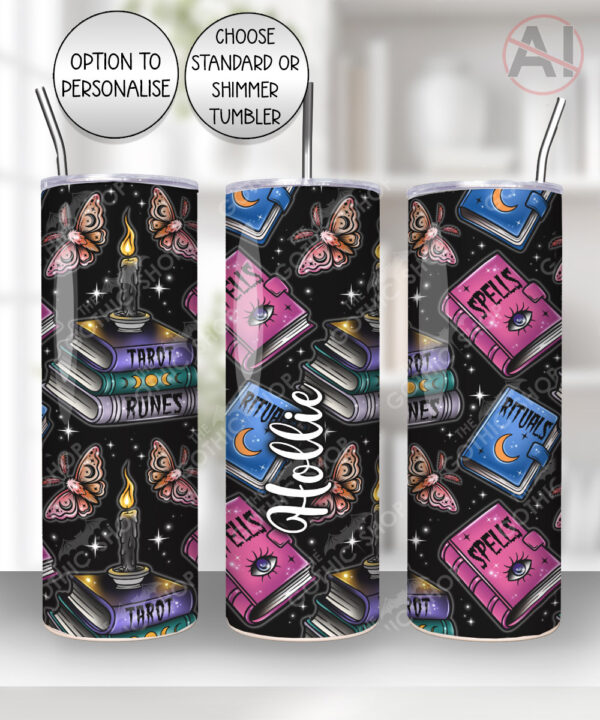 witchy spells and rituals straight tumbler option to personalise