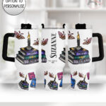 witchy spells and rituals large 40oz tumbler with handle option to personalise